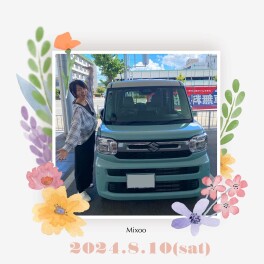 ☆Y様スペーシアご納車おめでとうございます☆