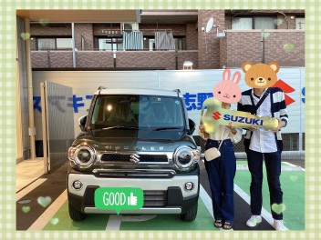 ハスラーのご納車おめでとうございます！