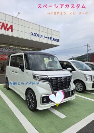 スペーシアカスタム　ＨＹＢＲＩＤ　ＸＳターボ　☆彡オーナーズボイス☆彡