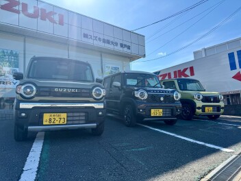 ハスラー3兄弟そろい踏み！スズキの大商談会