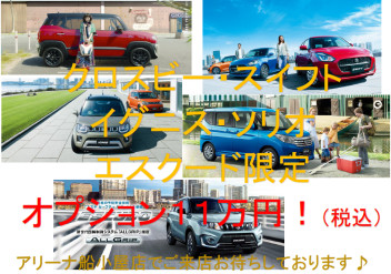 １０月３１日（土）と１１月１日（日）はぜひアリーナ船小屋店へ！！