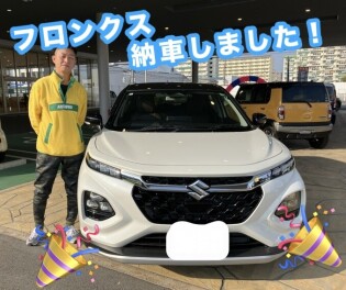 新型フロンクス納車しました！