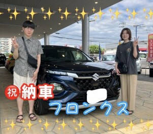 フロンクス納車しました