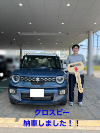 クロスビー納車しました！
