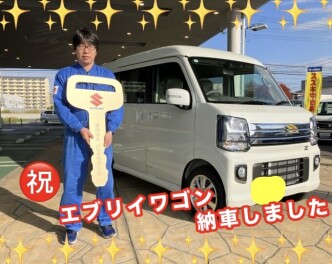 エブリイワゴン納車しました