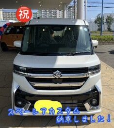 スペーシアカスタム納車しました！