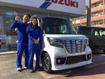 スペーシアカスタムご納車です！！！