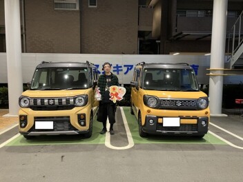 ――スペーシア　ギア　納車しました！！