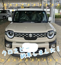 クロスビー納車しました！！