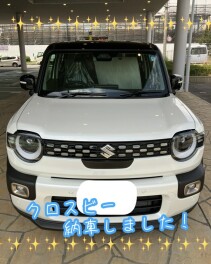 クロスビー納車しました★