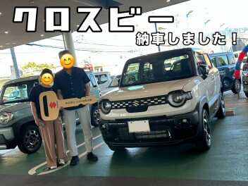 ☆クロスビー納車しました☆