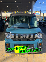 スペーシアギア納車しました★