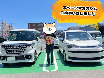 スペーシアカスタム  ご納車いたしました！