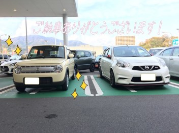 ラパンのご納車でした！