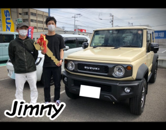 石川様のジムニーを納車致しました！