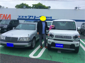 新型ハスラーご納車おめでとうございます！