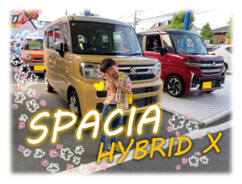 スペーシアご納車しました(*'ω'*)