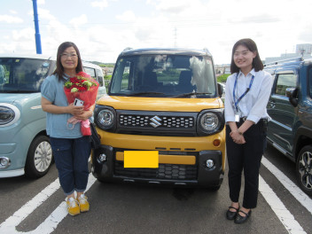 スペーシアギアご納車です！