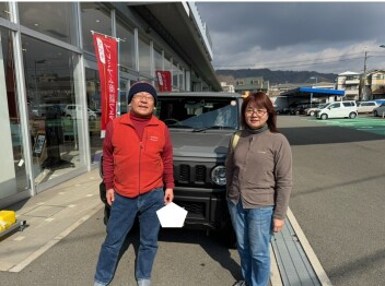 ジムニーご納車させていただきました！