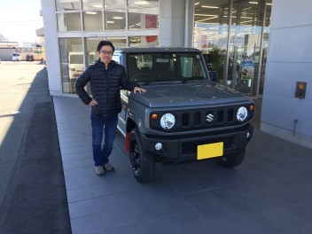 新型ジムニー　納車しました！