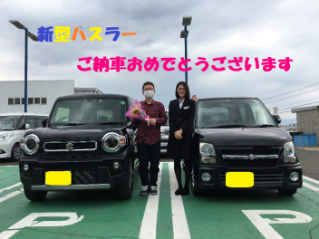 新型ハスラーご納車★