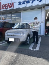 I様　ラパンご納車