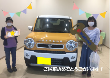 ハスラーご納車です☆