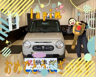 ☆ラパンLC☆納車でした