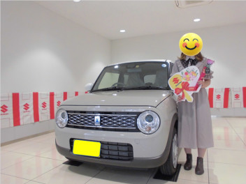 ラパンご納車させていただきました！