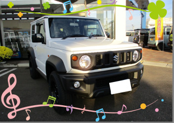ジムニーシエラ　ご納車です　♡