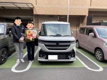 ――スペーシア　カスタム　納車しました！！