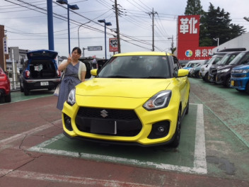 スイフトスポーツご納車です！！！