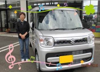 スペーシア　ご納車です♡