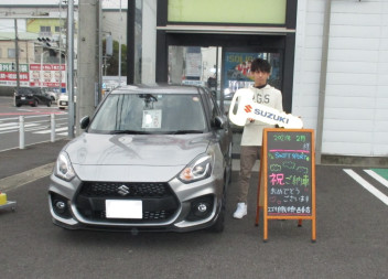 スイフトスポーツご納車しました！