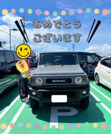 ご納車おめでとうございます♪