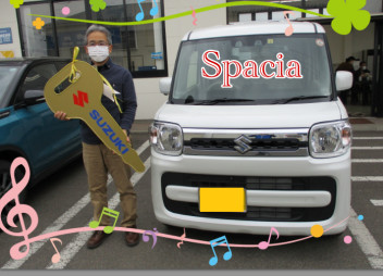 スペーシア　ご納車です♡