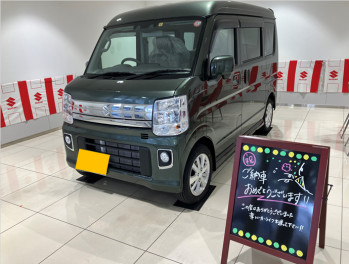 エブリイワゴンご納車しました！！