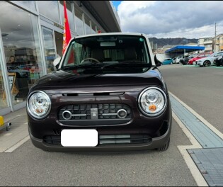 ラパンご納車させていただきました！