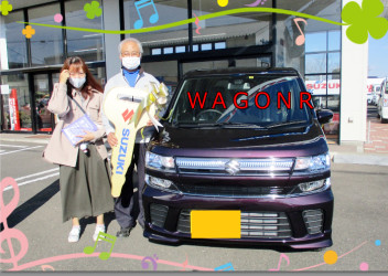 ワゴンＲご納車です❀