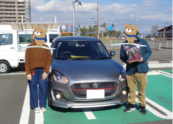 スイフトご納車