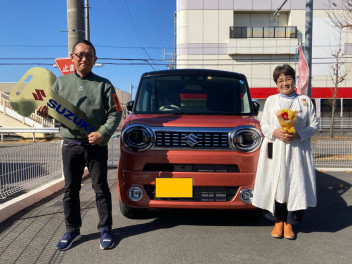 O様　ご納車おめでとうございます！