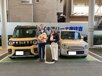 ――スペーシア　ギア　納車しました！！