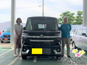 ✿祝✿スペーシアカスタムご納車☆