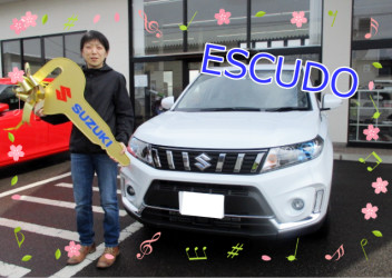 エスクード　ご納車です♡