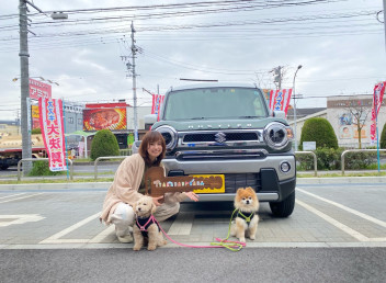 ワンコと素敵な納車式♪