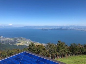 琵琶湖を一望してきました！！