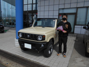 ジムニー納車ありがとうございました。