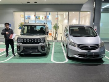 Ｔ様にスペーシアギアをご納車致しました！！