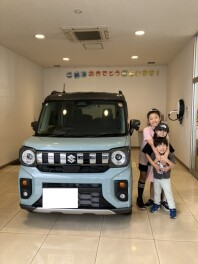 ☆Ｔ様にスペーシアギアをご納車致しました！！☆