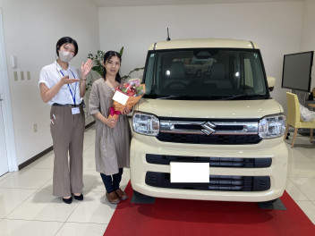 Ｔ様スペーシアご納車です！！！